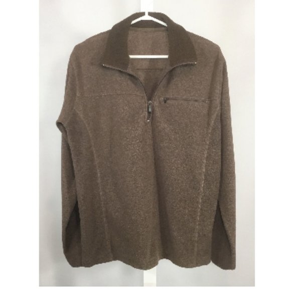 Fleece Zip Front Sweater - Picture 2 of 3